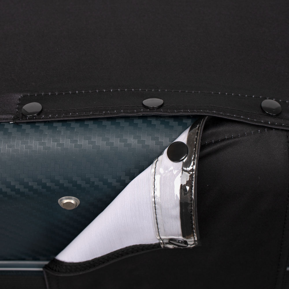 Калъф за куфар ENZO NORI модел BLACK размер L еластичен текстил