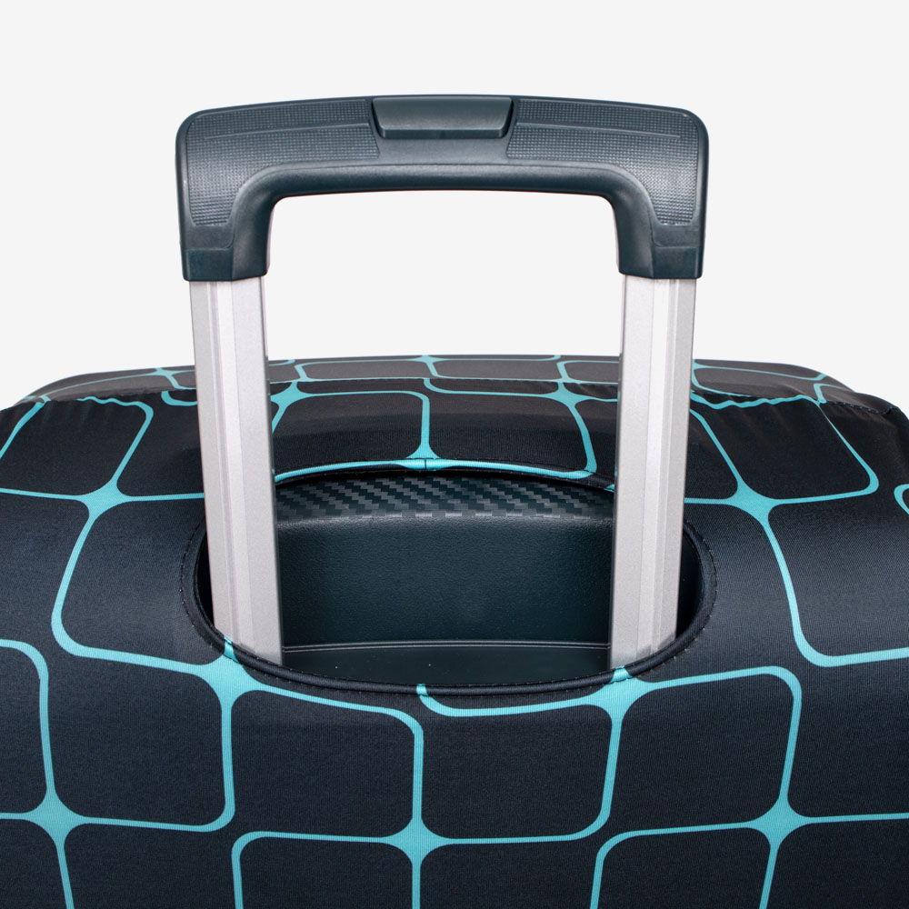 Калъф за куфар ENZO NORI модел NET размер M еластичен текстил