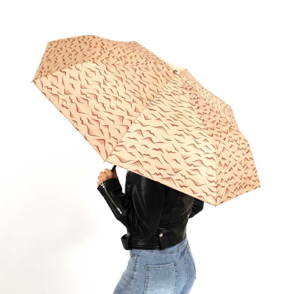 Дамски чадър CLIMA C-COLLECTION модел MONTANA бежов