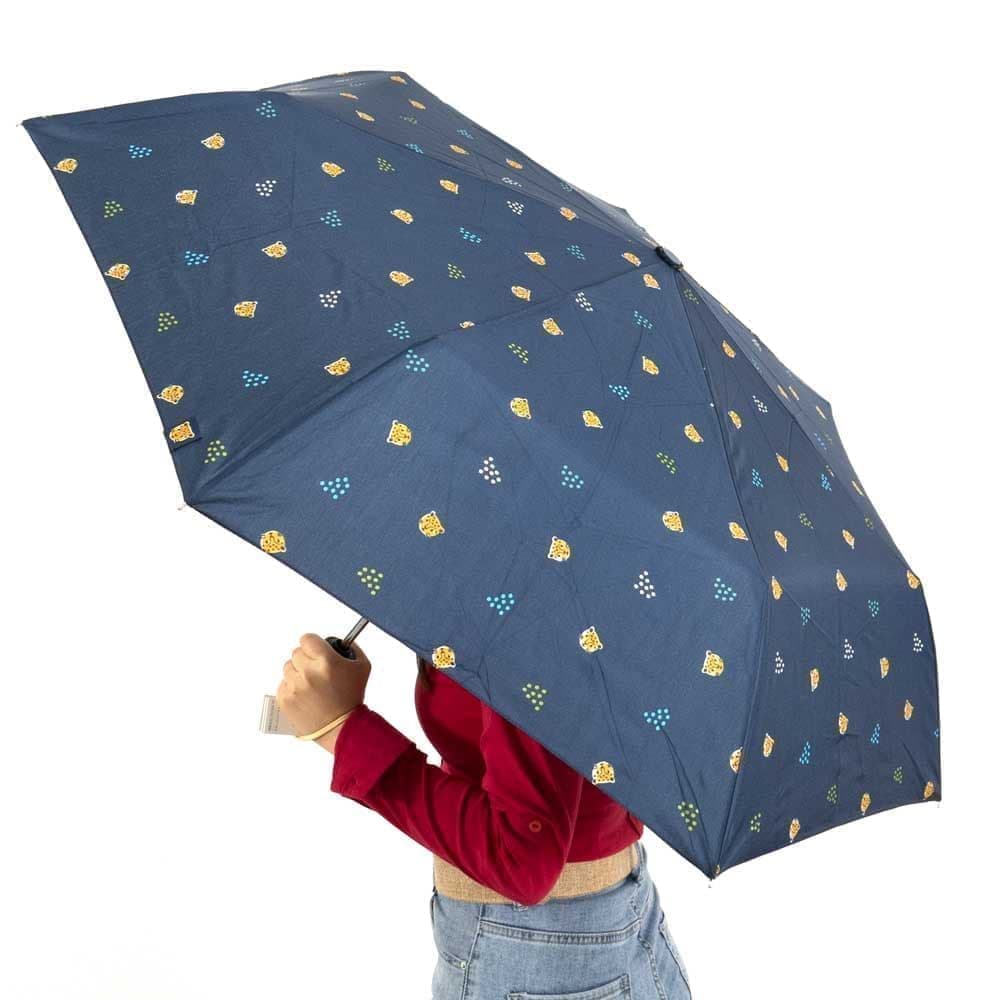 Автоматичен чадър CLIMA C-COLLECTION модел LEO с UV защита и олекотена конструкция цвят син