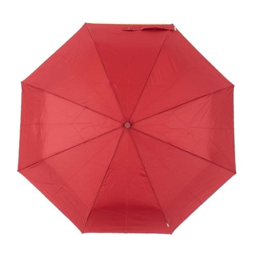 Автоматичен чадър CLIMA BISETTI модел BRILLANTE с UV защита червен