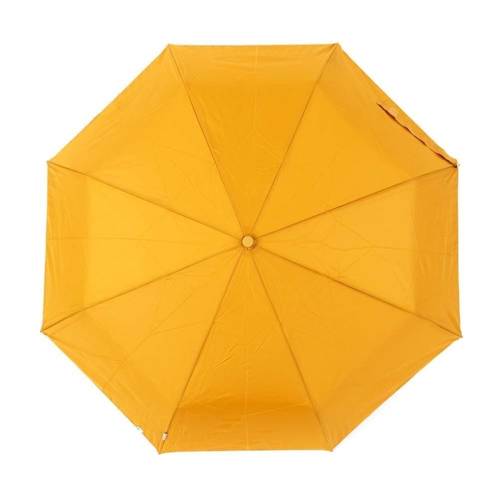 Чадър с ръчно затваряне модел TIERRA с UV защита и олекотена конструкция цвят жълт на испанската марка CLIMA BISETTI
