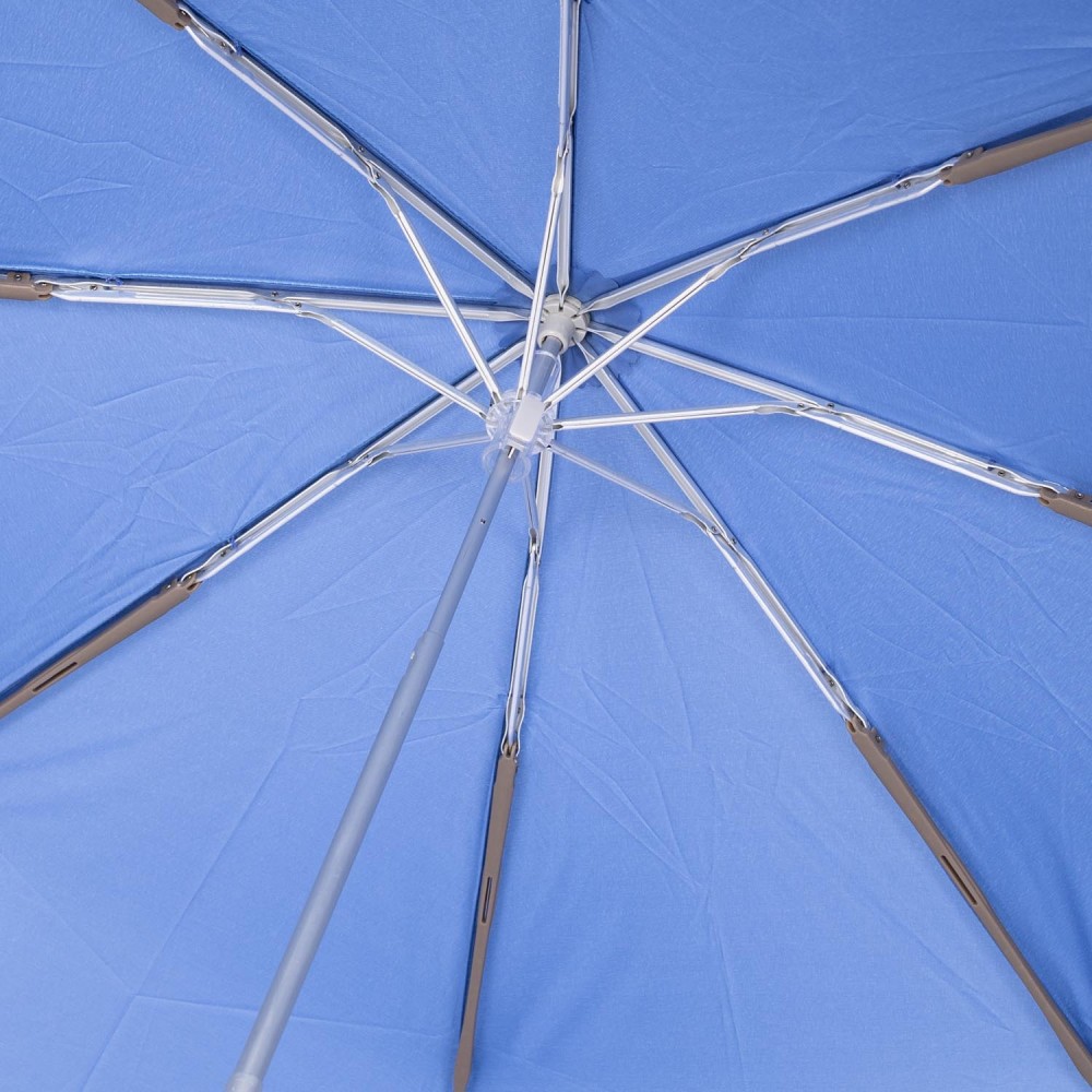 Чадър модел TIERA с UV защита светло син