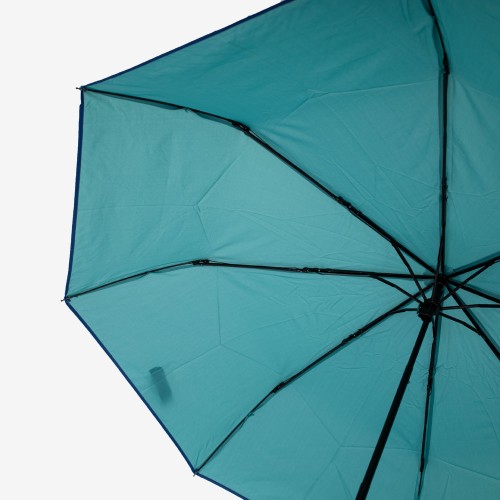 Чадър модел GEORGIE олекотен UV защита зелен-син
