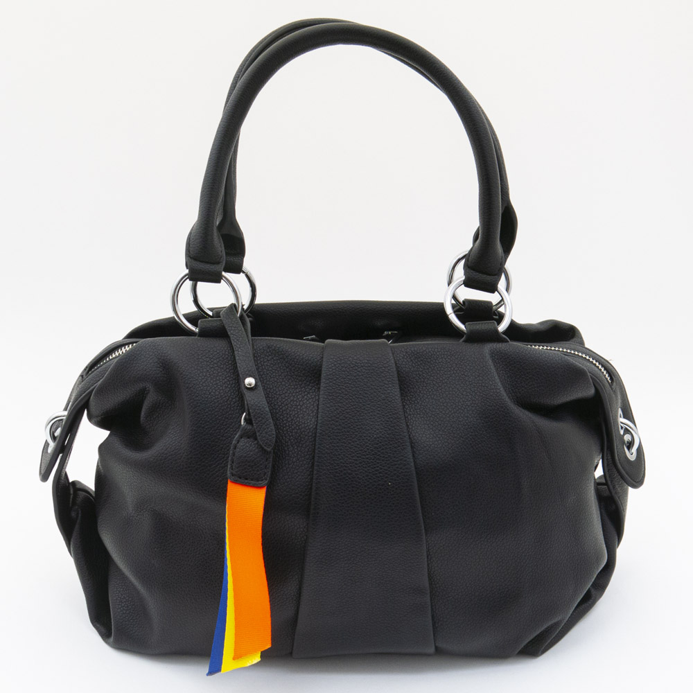 Дамска чанта ENZO NORI модел DELILAH еко кожа черен