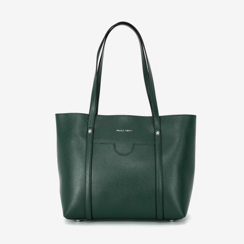 Дамска чанта модел DENISE еко кожа зелен