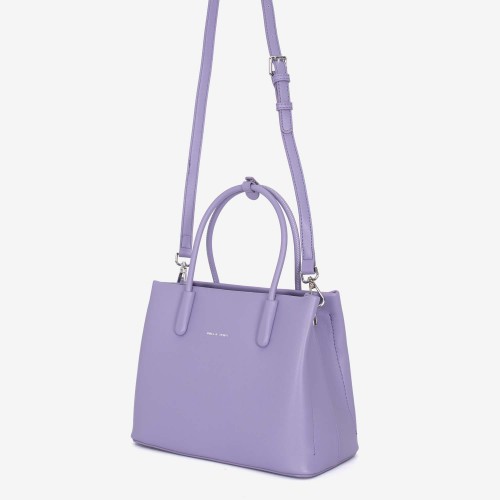 Дамска чанта модел RUME еко кожа лилав