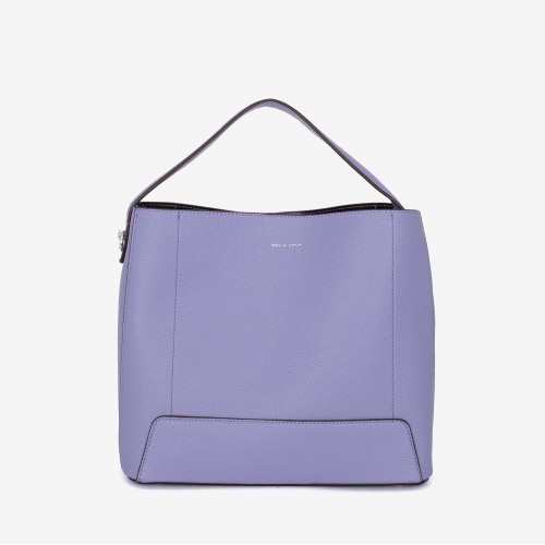 Дамска чанта модел JENNA еко кожа лилав