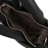Дамска чанта Paula Venti мека чанта с верижка черен
