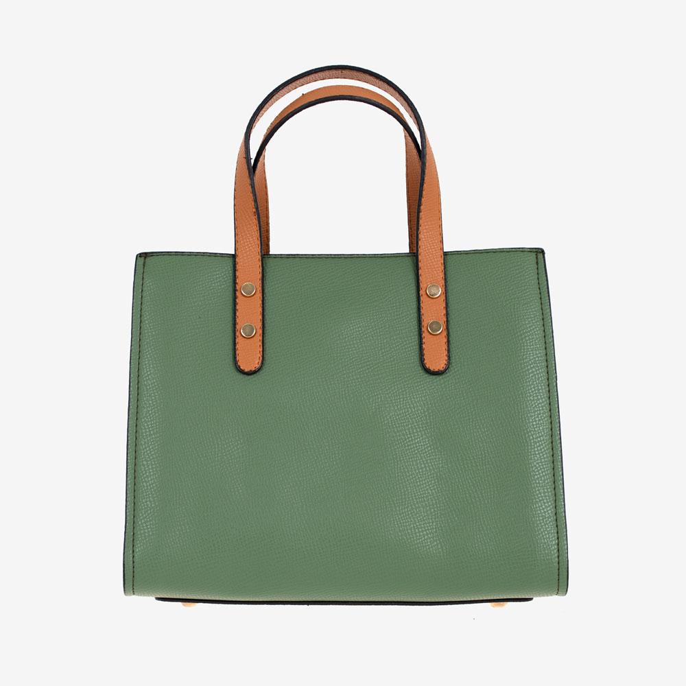 Дамска чанта PAULA VENTI модел ROSSI еко кожа зелен