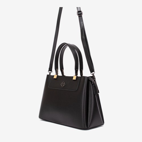 Дамска чанта PAULA VENTI модел ISLA еко кожа черен