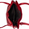 Изящна дамска чанта от естествена фина напа кожа ENZO NORI модел TIZIANA цвят червен