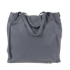 Дамска чанта тип торба модел ALMA от естествена кожа ENZO NORI цвят син