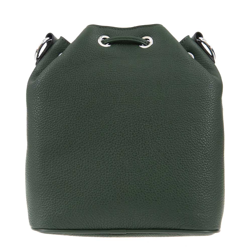 Дамска чанта ENZO NORI модел CLEO естествена кожа зелен