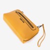 Малка дамска чанта ENZO NORI модел ANGELA естествена кожа жълт