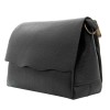 Дамска чанта ENZO NORI модел BETTY естествена кожа черен
