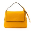 Малка дамска чанта ENZO NORI модел JEWEL естествена кожа жълт