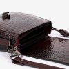 Дамска чанта ENZO NORI модел LUISE естествена кожа бордо принт