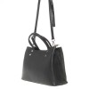 Дамска чанта с класически дизайн ENZO NORI модел LORENA от висококачествена естествена кожа цвят черен