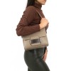 Дамска чанта ENZO NORI модел MARTINA естествена кожа бежов