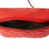Малка дамска чанта ENZO NORI модел RUTH естествена кожа червен