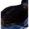 Дамска чанта PAULA VENTI модел FONDA естествена кожа син