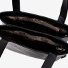 Дамска чанта ENZO NORI модел LUPITA естествена кожа черен кроко