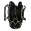 Стилна дамска чанта от естествена кожа ENZO NORI модел VIVIAN цвят черен 