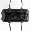 Луксозна дамска чанта ENZO NORI модел RUMBA от естествена кожа цвят лилав кроко лак