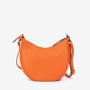 Дамска чанта модел VALENCIA естествена кожа оранжев
