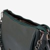 Дамска чанта ENZO NORI модел RONY естествена кожа тъмно зелен