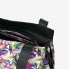 Дамска чанта ENZO NORI модел DREAM естествена кожа бял с цветя