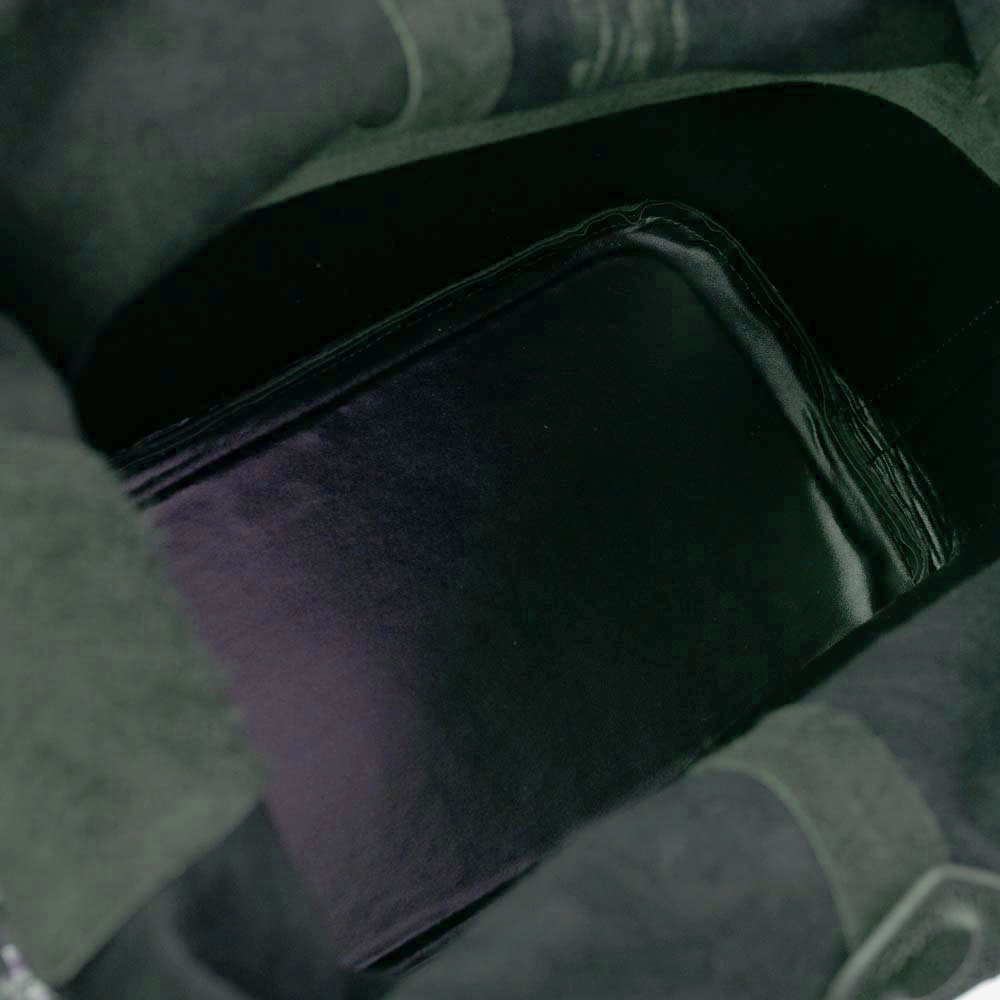 Дамска чанта ENZO NORI модел BORA естествена кожа зелен