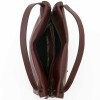 Всекидневна дамска чанта от естествена фина напа кожа ENZO NORI модел ALANA цвят бордо