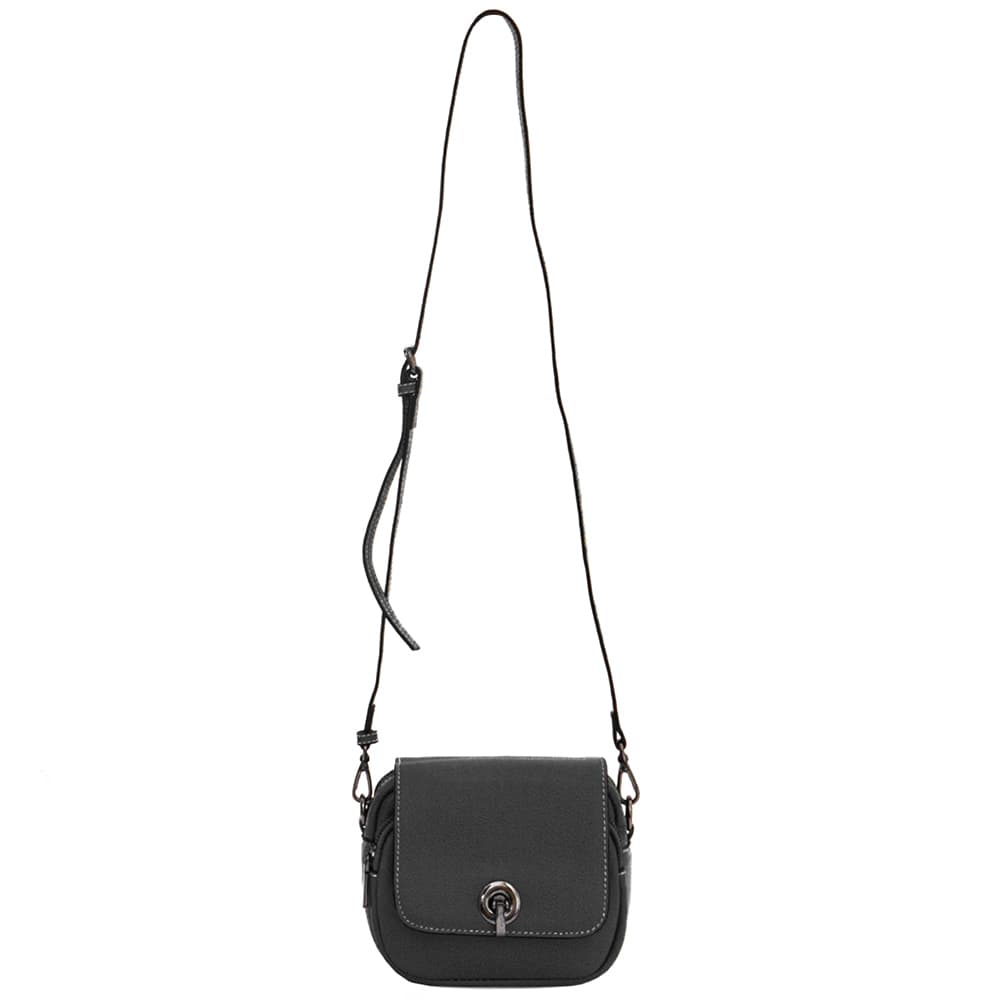 Дамска чанта от естествена фина напа кожа PAULA VENTI модел PEARL цвят черен