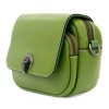 Очарователна малка дамска чантичка от естествена фина напа кожа PAULA VENTI модел PEARL цвят зелен