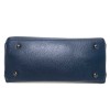 Дамска ежедневна чанта от от висококачествена естествена кожа ENZO NORI модел SADE цвят син