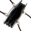 Дамска чанта PAULA VENTI модел COLUMBIA естествена кожа цвят черен