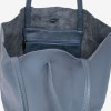 Дамска чанта модел SHELBY италианска естествена кожа светло син