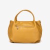 Дамска чанта модел ELECTRA италианска естествена кожа жълт