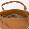 Дамска чанта модел REBECA италианска естествена кожа кафяв