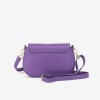 Дамска чанта модел SUZIE италианска естествена кожа лилав