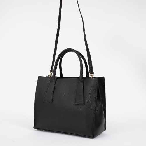 Дамска чанта модел MARGOT италианска естествена кожа черен