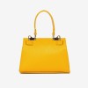 Дамска чанта модел CELINE италианска естествена кожа жълт