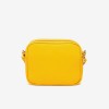 Дамска чанта модел JULY италианска естествена кожа жълт