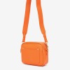 Дамска чанта модел JULY италианска естествена кожа оранжев