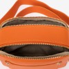 Дамска чанта модел JULY италианска естествена кожа оранжев