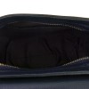 Стилна дамска чанта от италианска естествена кожа модел OCTAVIA цвят тъмно син