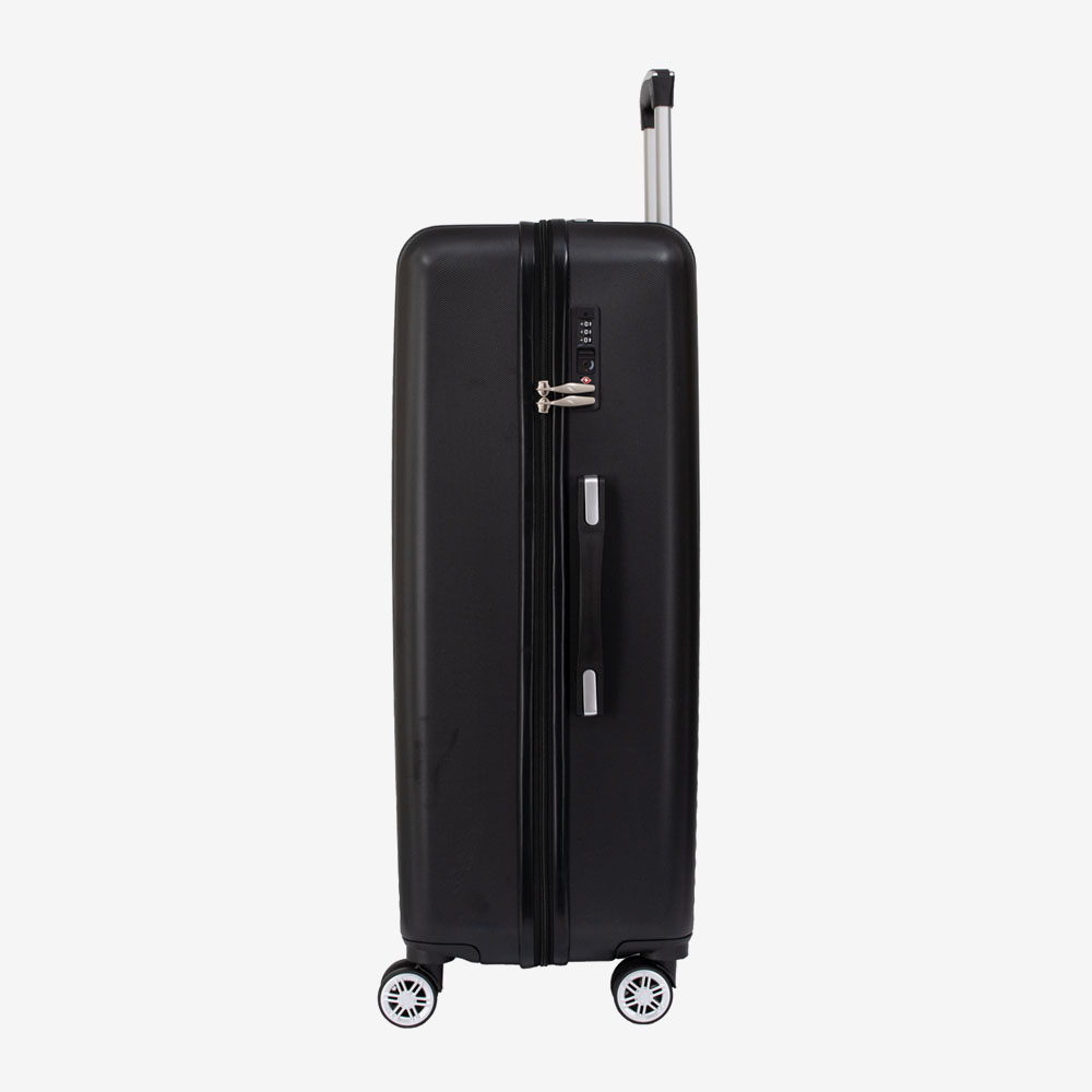Голям куфар ENZO NORI модел MALAGA 77 см ABS черен