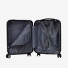 Куфар за ръчен багаж ENZO NORI модел MALAGA-E 55 см с разширение черен